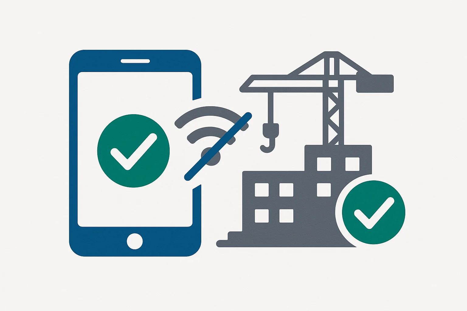 Offline Construction Site Management India 2025 - Work Without Internet